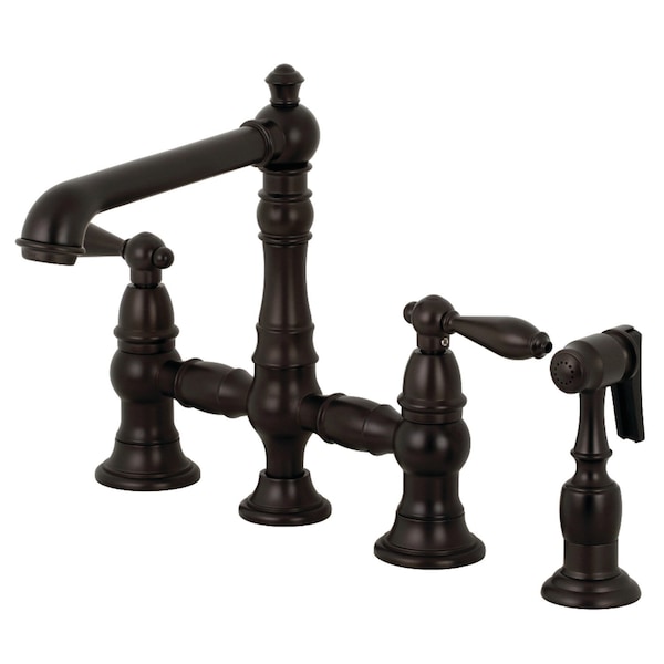 KS7275ALBS Kitchen Faucet W/ Side Sprayer, Oil Rubbed Bronze